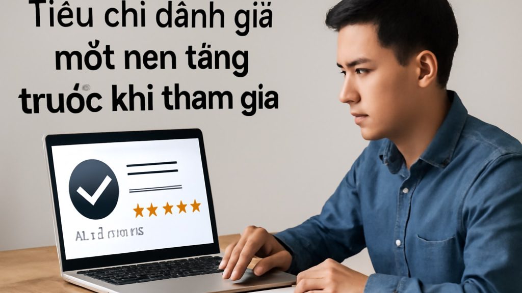 Tiêu chí đánh giá một nền tảng trước khi tham gia Minh họa: Tiêu chí đánh giá một nền tảng trước khi tham gia